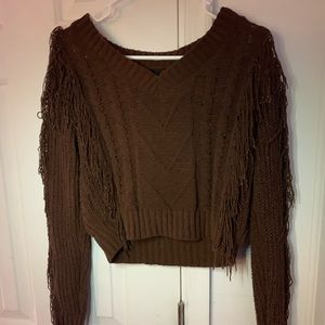 Brown sweater from Rue 21